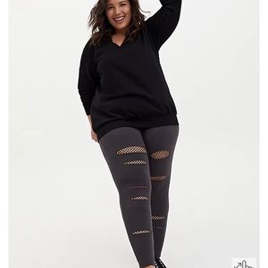 Torrid fishnet leggings